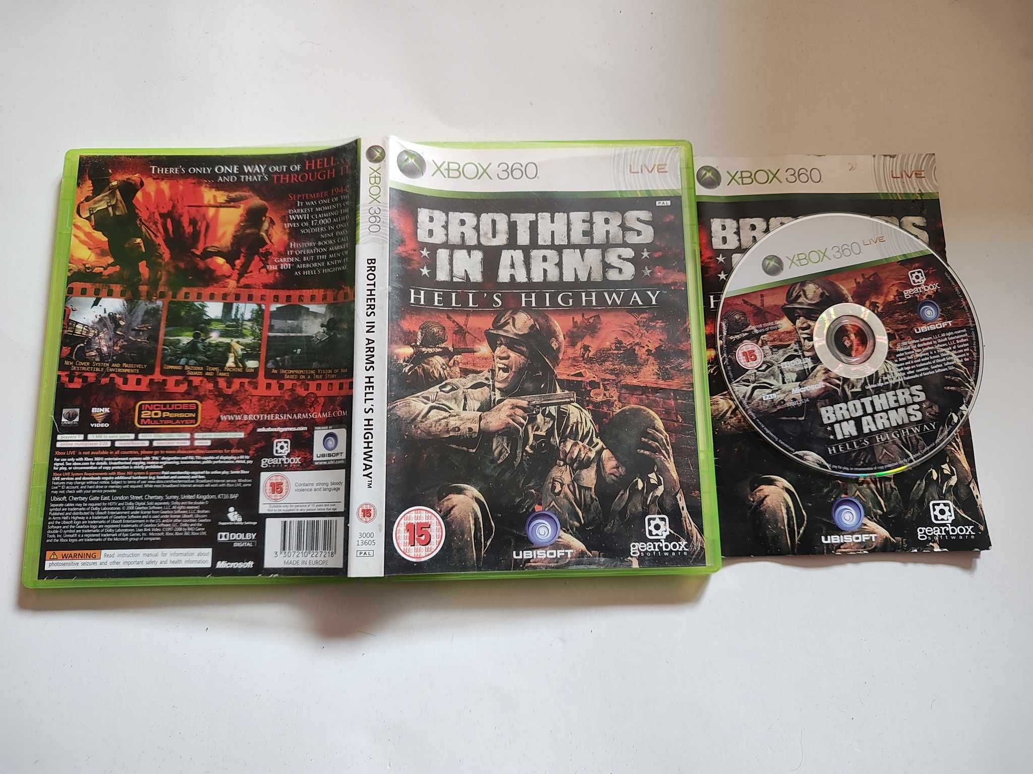 Xbox 360 gra Brothers in Arms Hells Highway