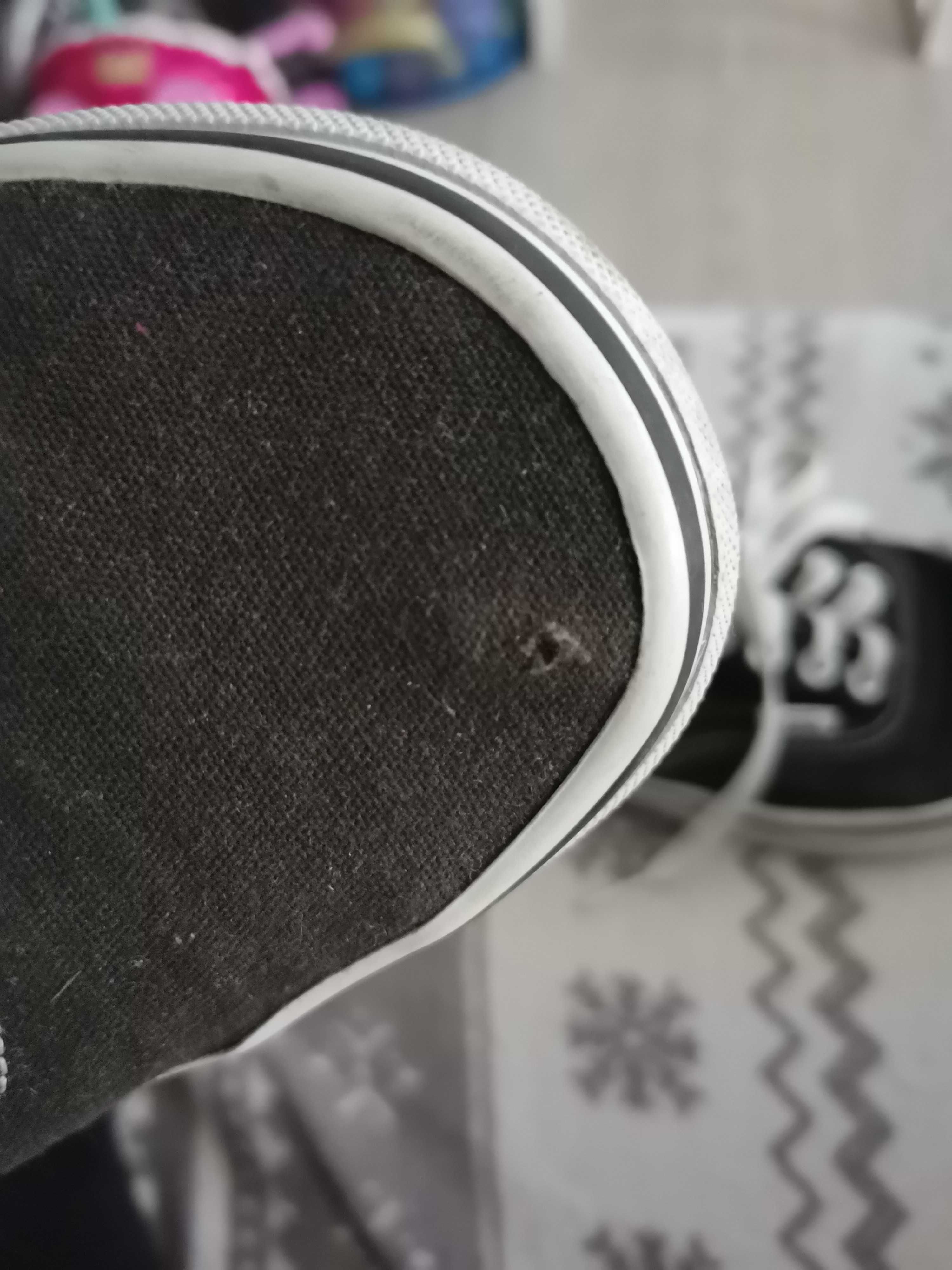 Czarne trampki vans 36