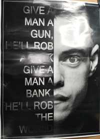 Mr Robot Plakat filmowy RARE BLACK FRIDAY