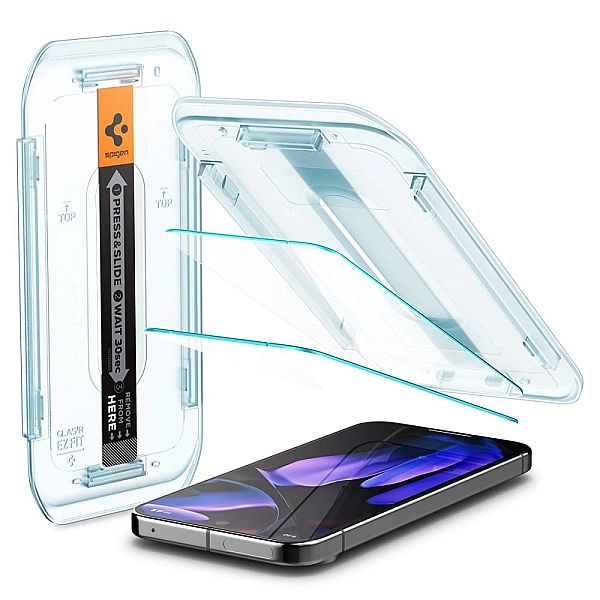 Szkło Hartowane Spigen Glas.tr ”Ez Fit” 2-Pack Google Pixel 9 Pro Xl C