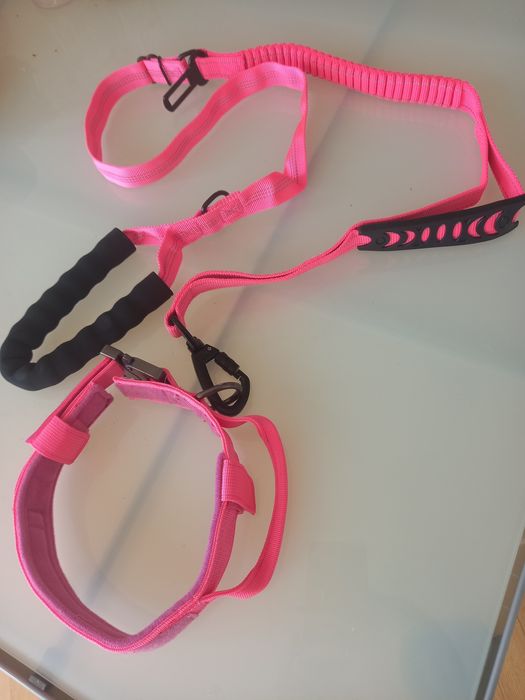 Obroża +smycz dla psa stan nowy