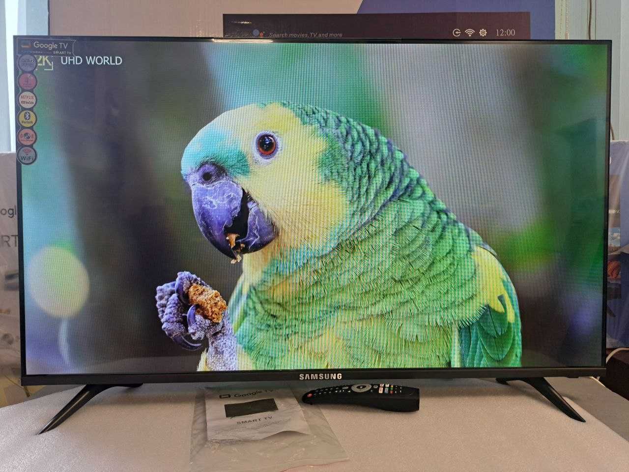 Смарт телевізор Самсунг 55' 142см GoogleTV,4K, WIFI голосове керування