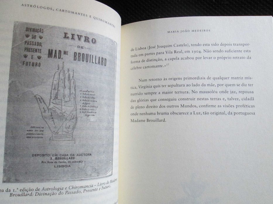 Astrólogos, Cartomantes e Quiromantes, de Maria João Medeiros