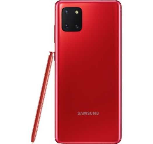 Смартфон Samsung Galaxy Note 10 Lite N770F 6/128GB Red 2 SIM 4500mAh