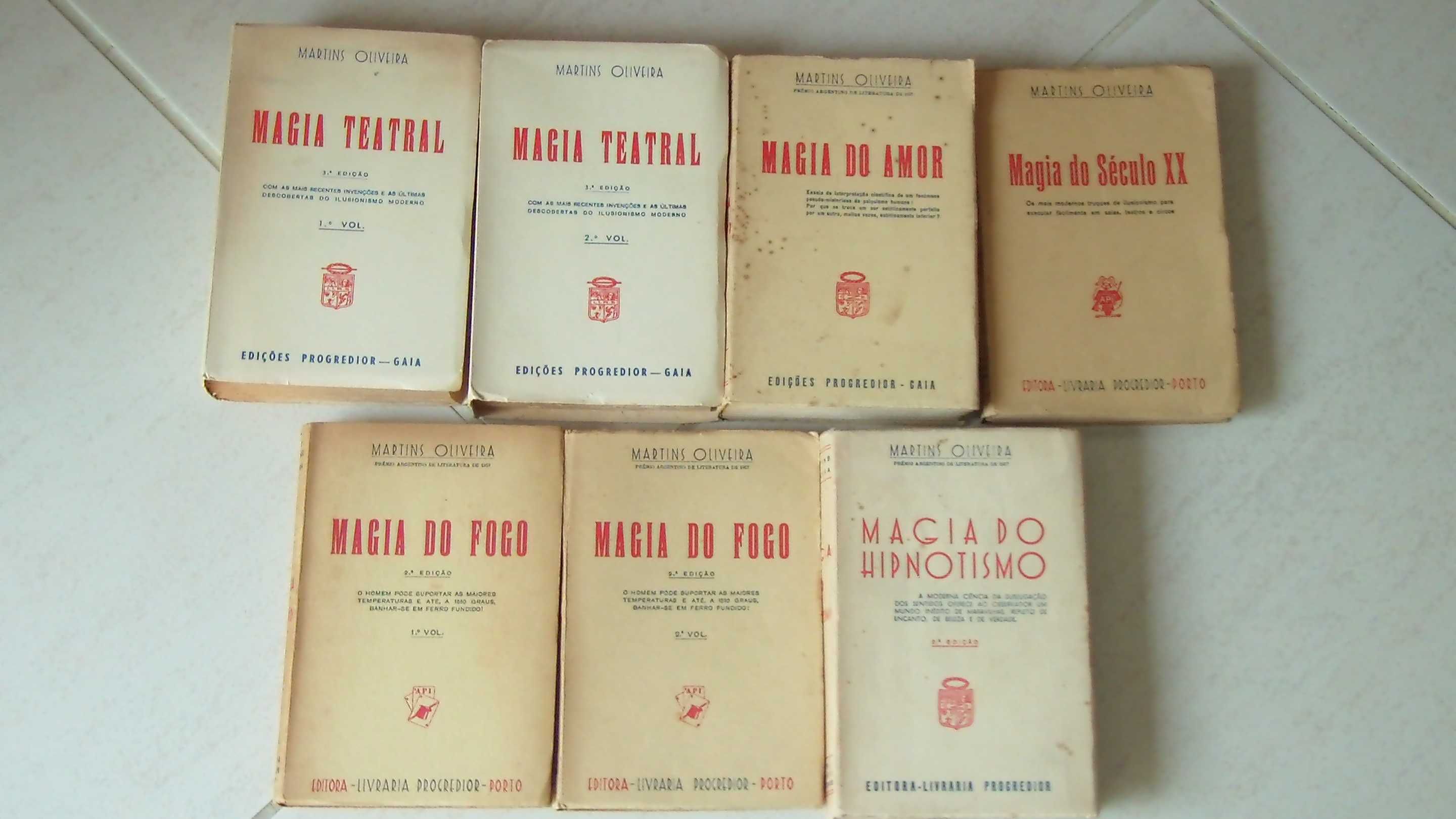 Livros de Magia de Martins Oliveira (RAROS)