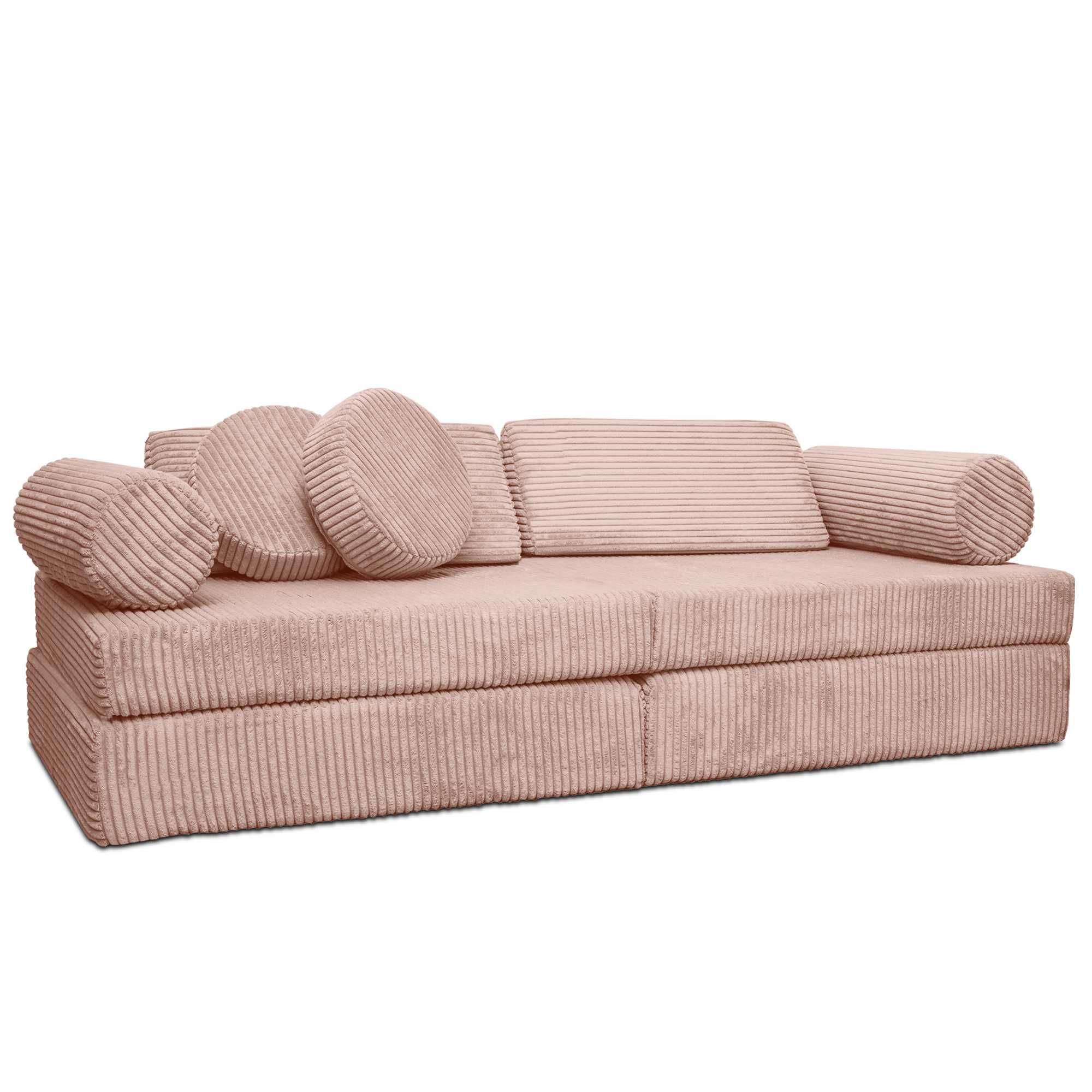 Modułowa kanapa do kreatywnej zabawy dla dzieci Sofa Montessori KOLORY