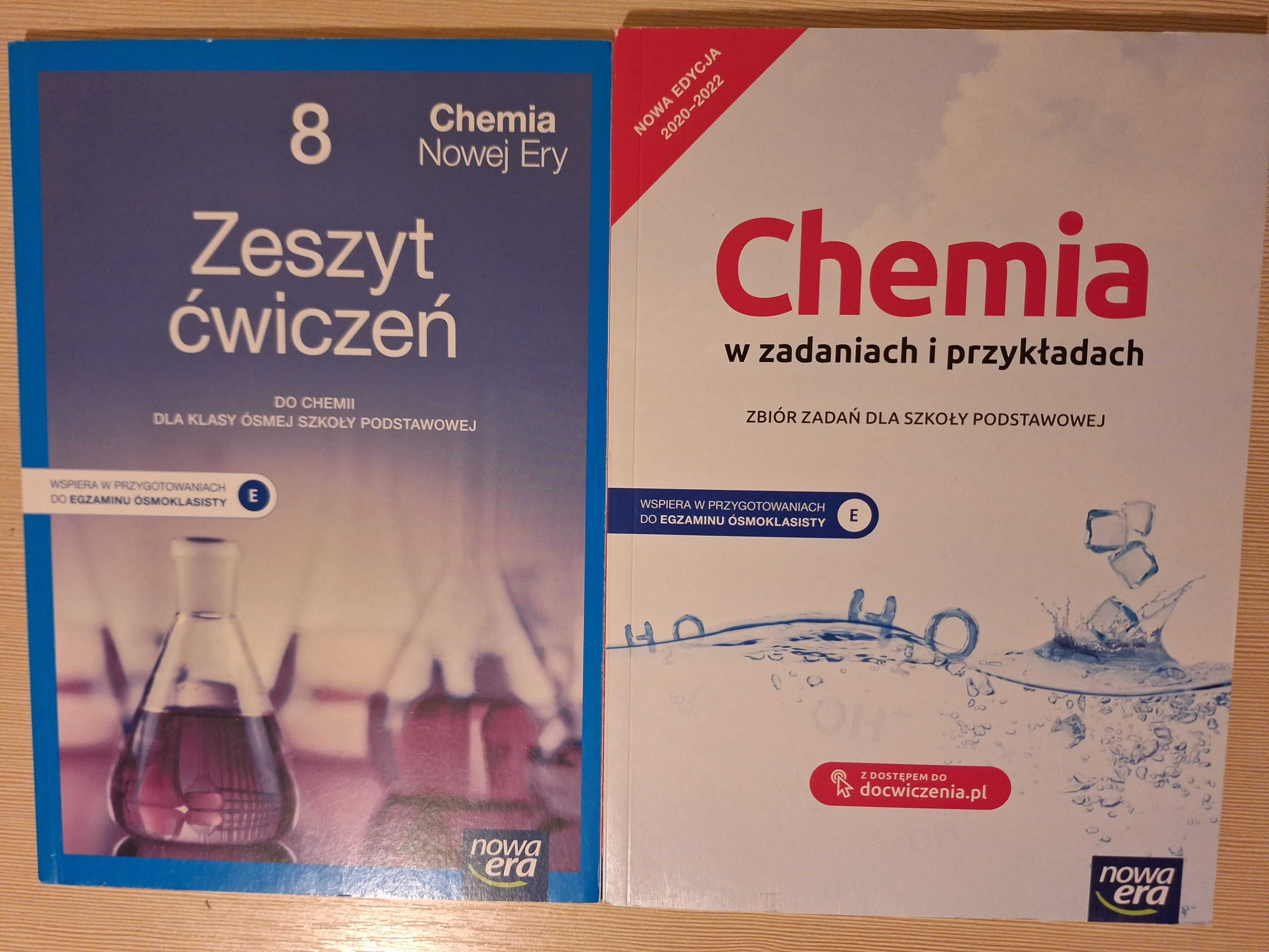 Chemia w zadaniach i przykładach, zeszyt ćwiczeń klasa 8 Nowa Era