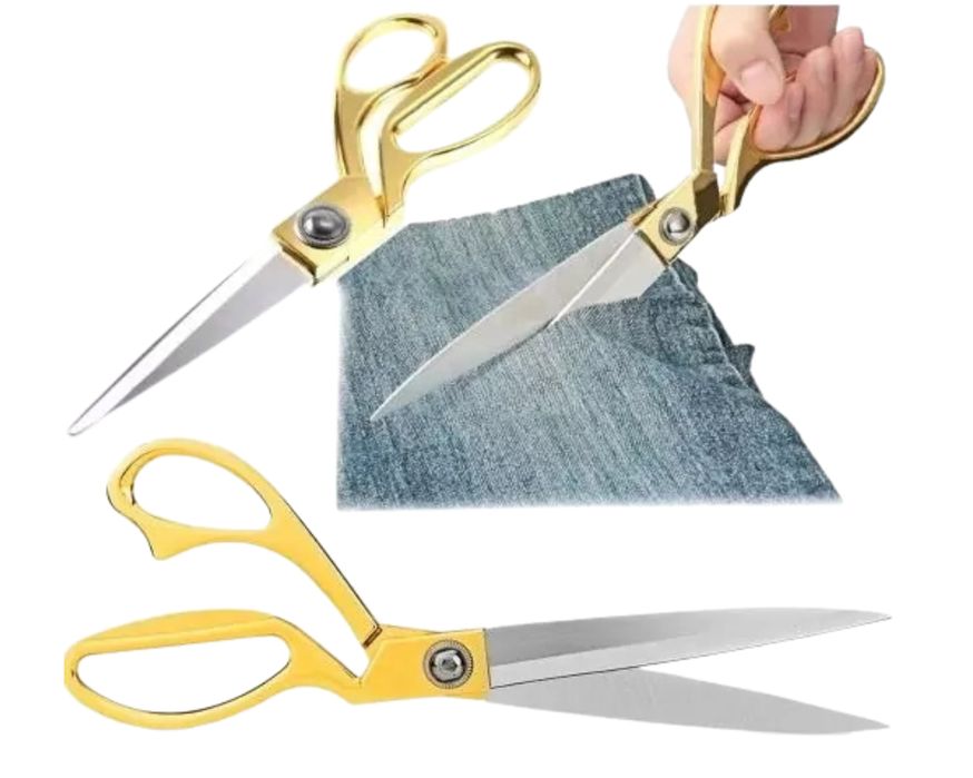 nożyczki krawieckie 20 cm ostre nożyce do tkanin materiałów