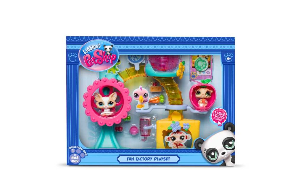 Zestaw figurek LITTLEST PET SHOP Fabryka zabawy