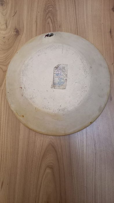Stary talerz płaskorzeźba 1966 rok