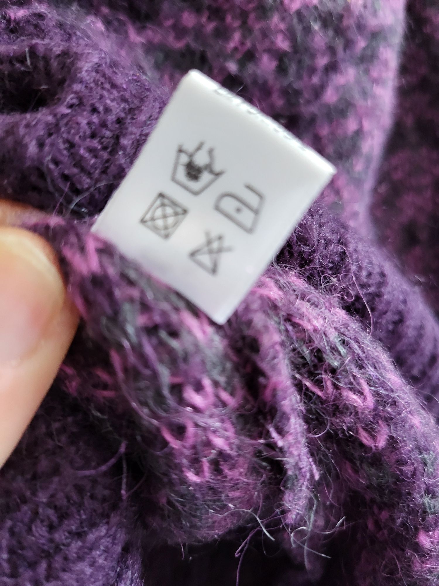 Blusa Malha L Roxa - Cachemira