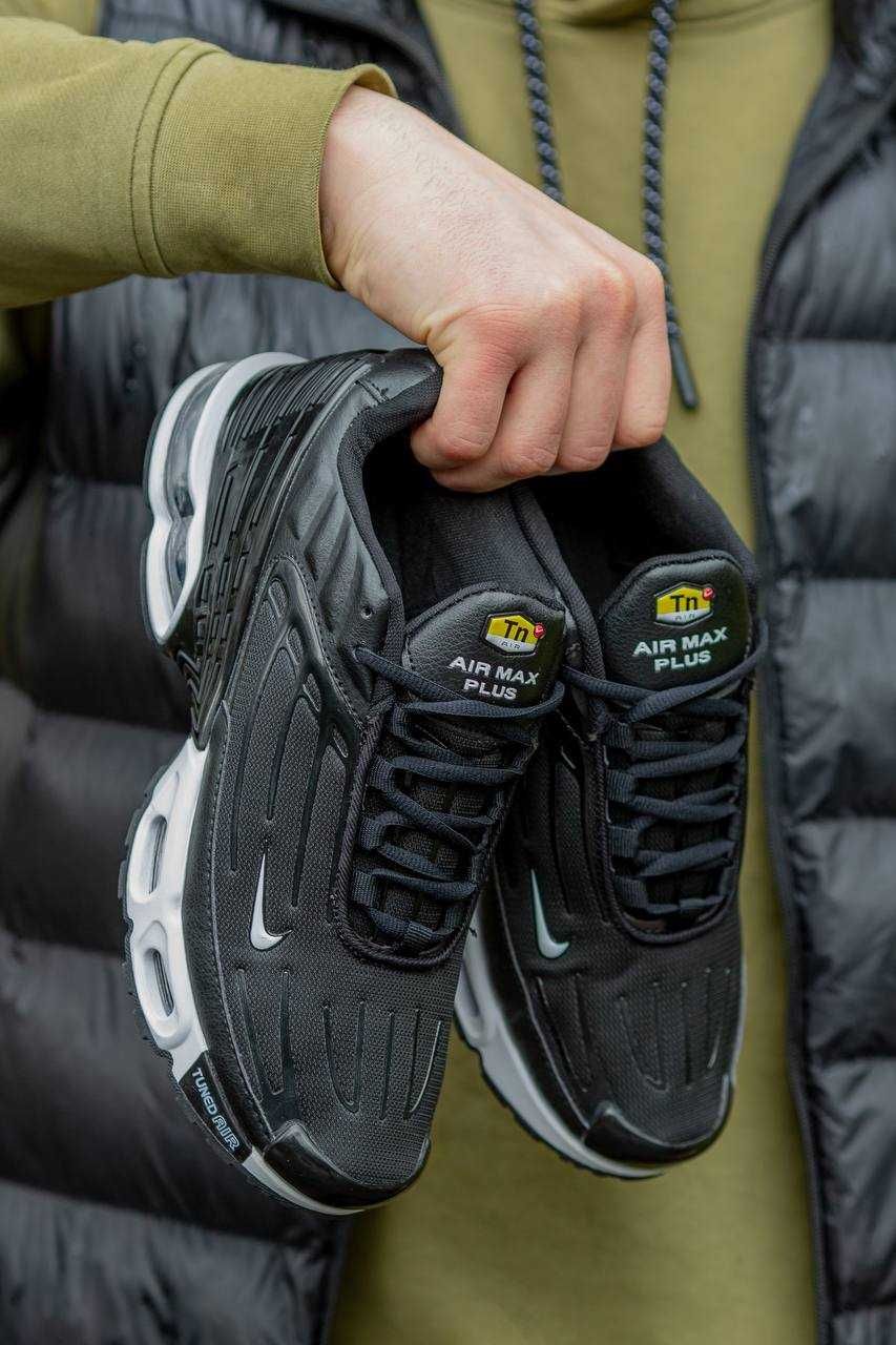 Кроссовки Nike Air Max TN 3 Plus Black/White Swoosh