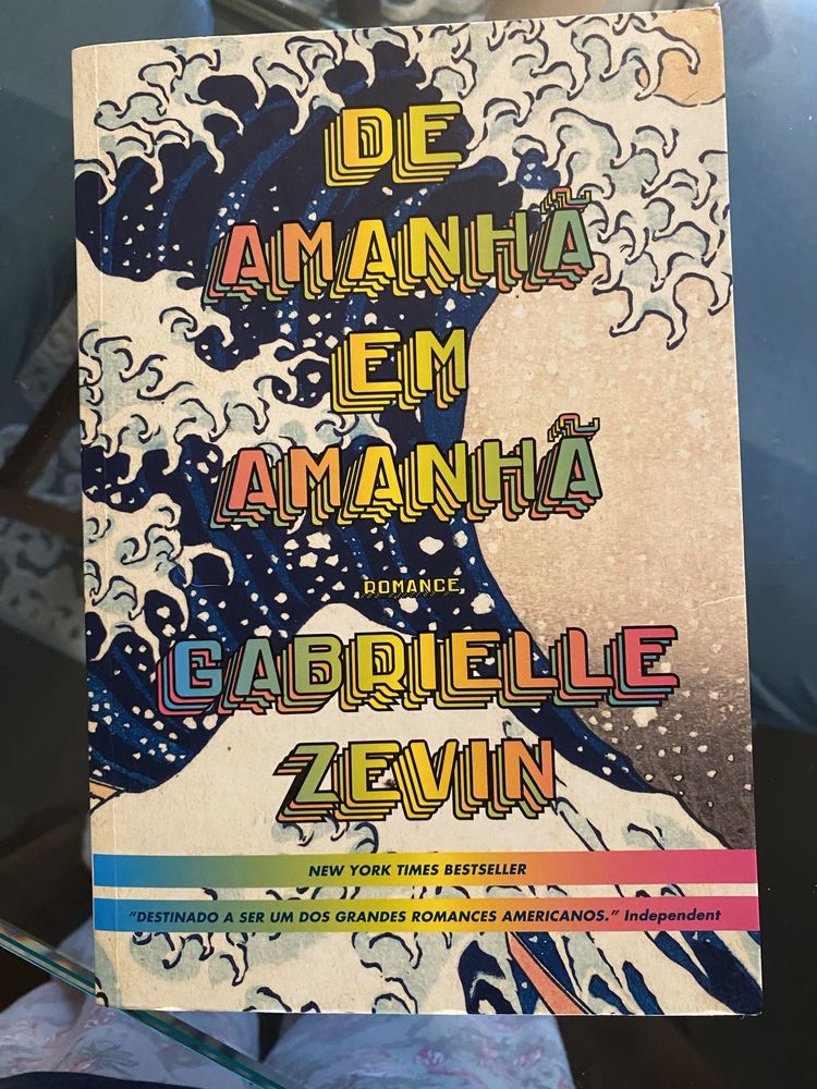 Livro De Amanha em Amanha - Gabrielle Zevin