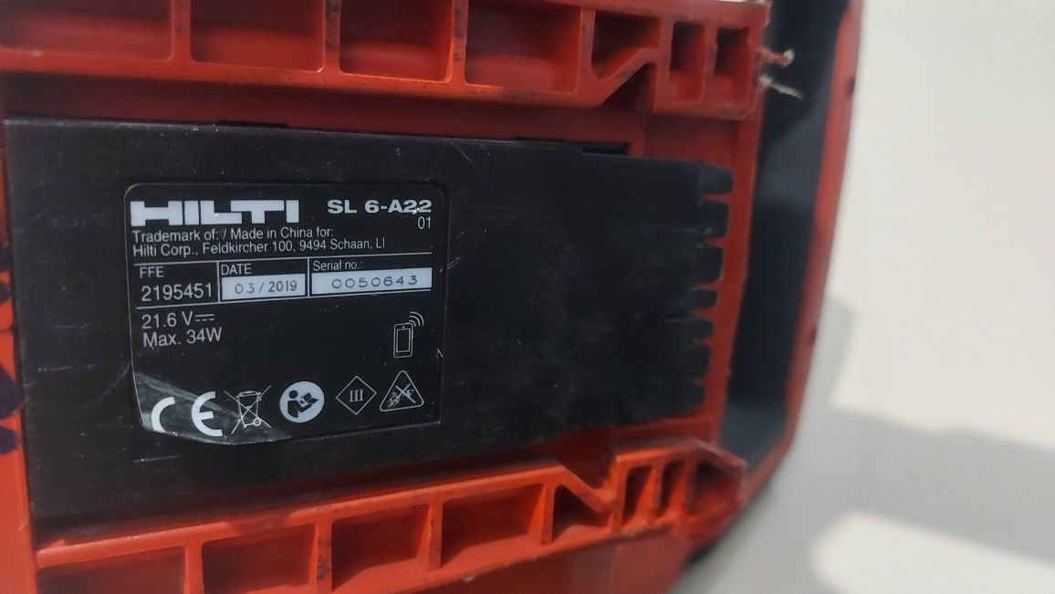 SL Hilti 6-A222 Світлодіодний ліхтар