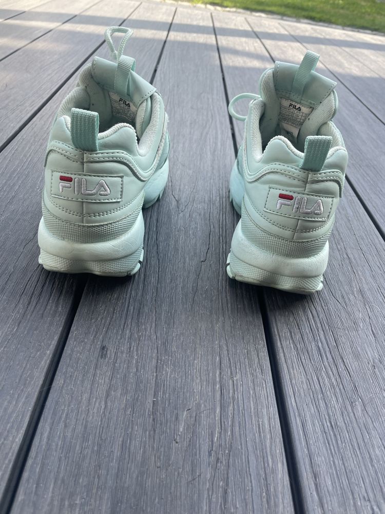 Buty FILA damskie miętowe r. 39