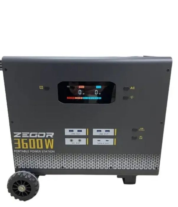 Зарядна станція, LiFePO4 акумулятор, потужність 3600 Вт, ZEGOR BYD YC3