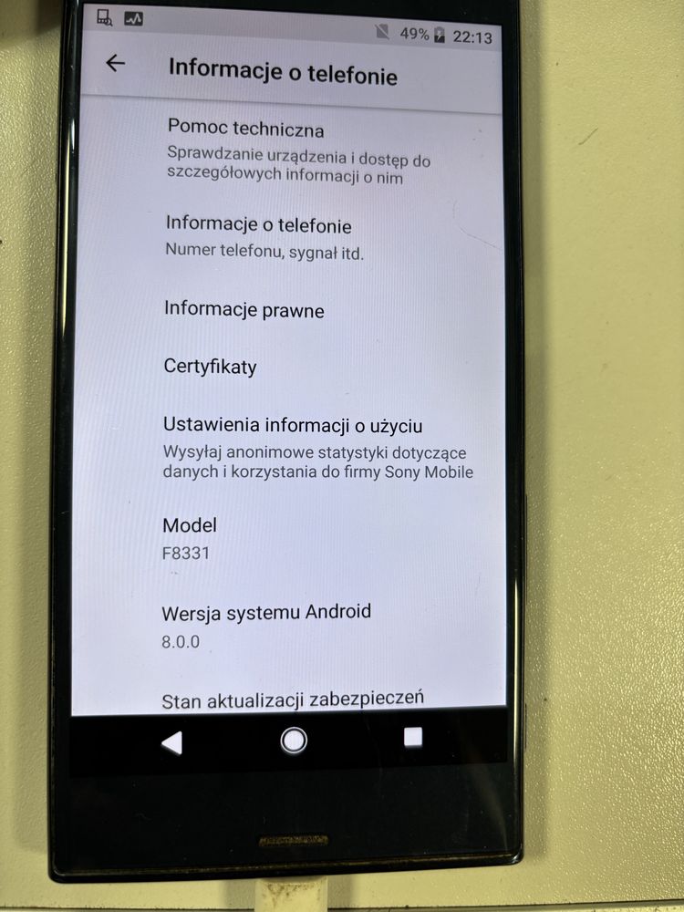 Smartfon Sony Xperia  F8331