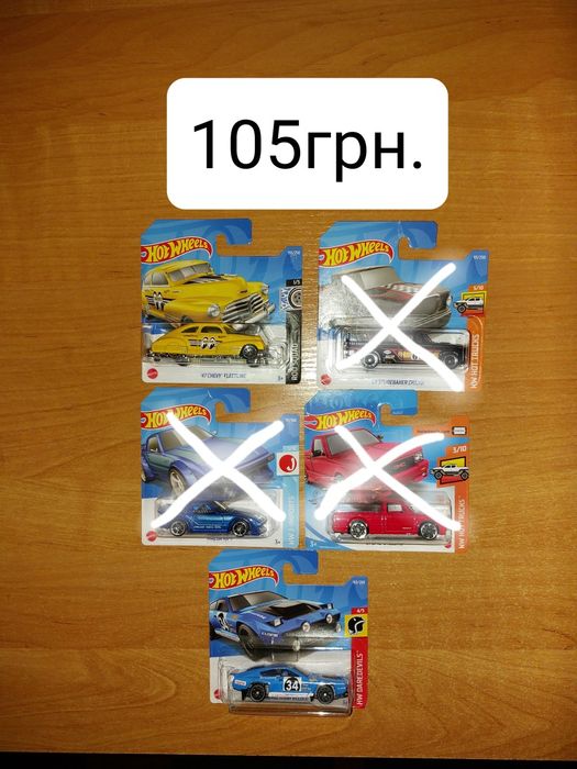 Hotwheels моделі