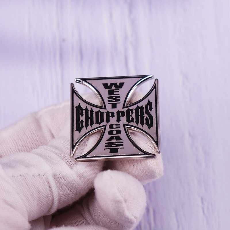 Pin Casaco West Coast Choppers Motard Motas