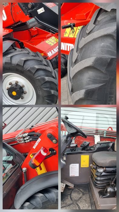 Ładowarka teleskopowa Manitou MLT 634-120  14r Full opcja,Piękna,Klima