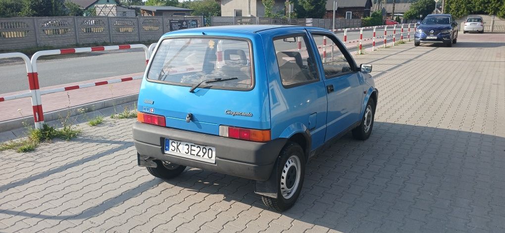 Fiat Cinquecento 1994r 700cm3 bdb stan