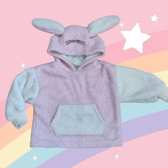 Дитяче худі для дівчинки зайчик