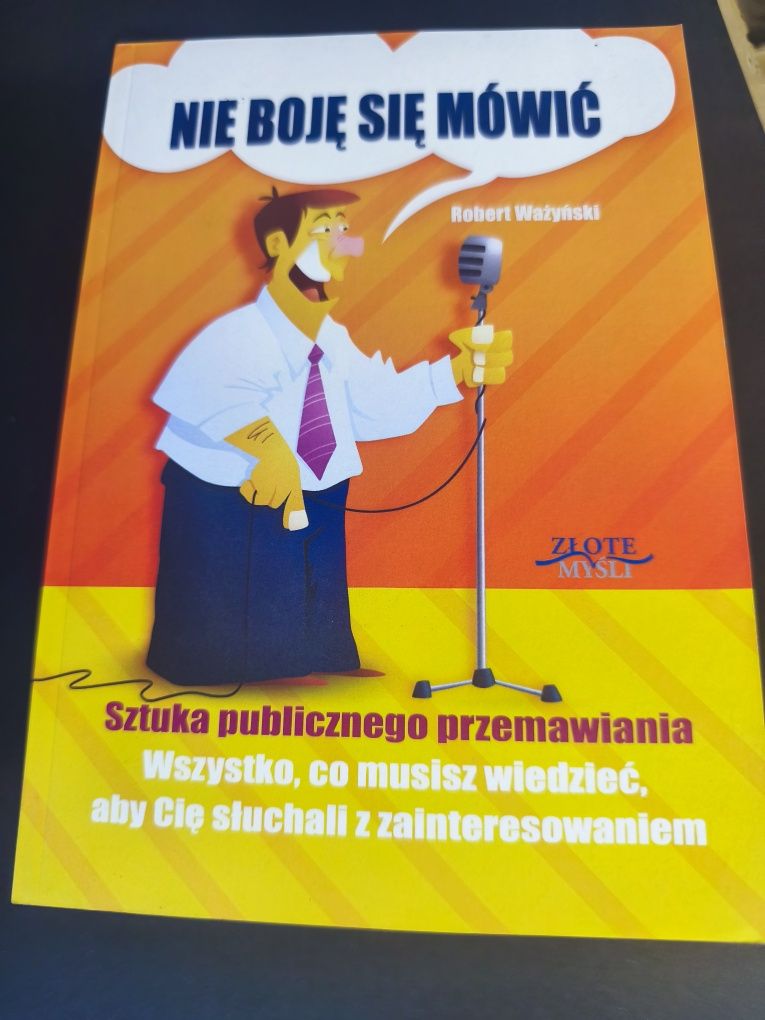 Książka Nie boję się mówić Robert Ważyński