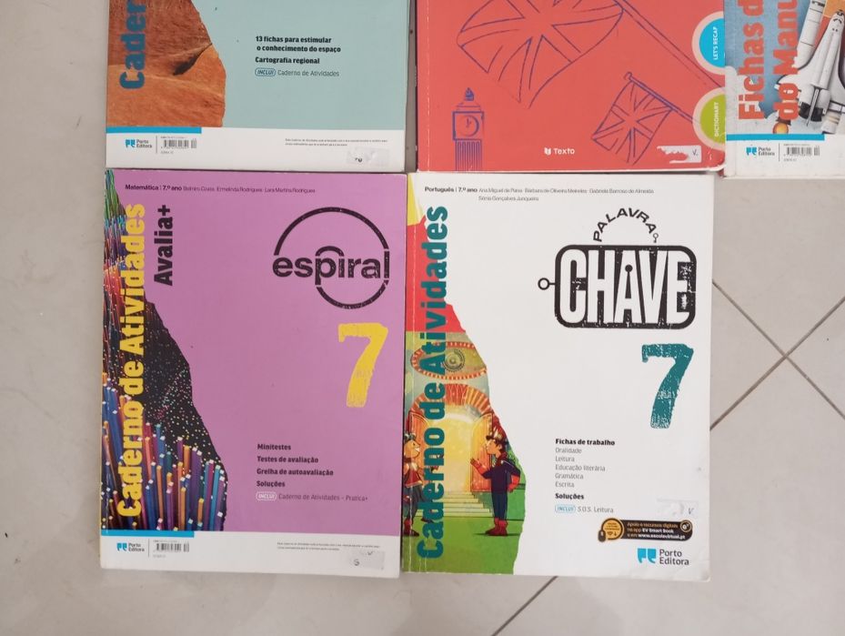 Livros de ficha 7 ano