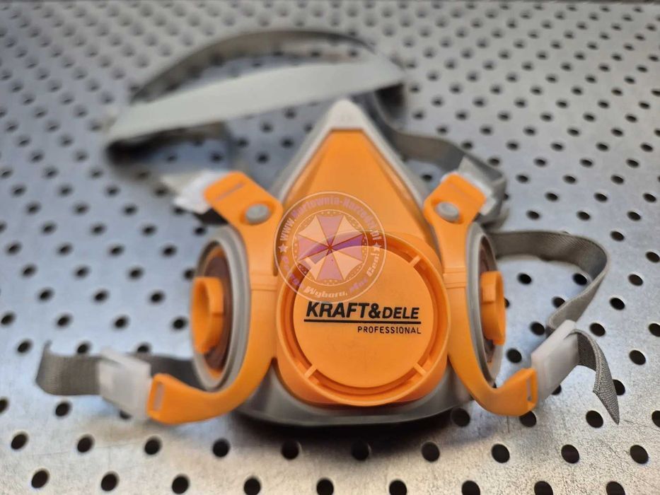 Maska lakiernicza + filtry półmaska ochronna maska przeciwpyłowa