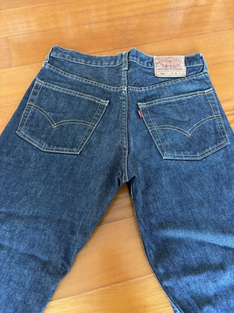 Calças Levis 501 novas, sem uso Tamanho 38