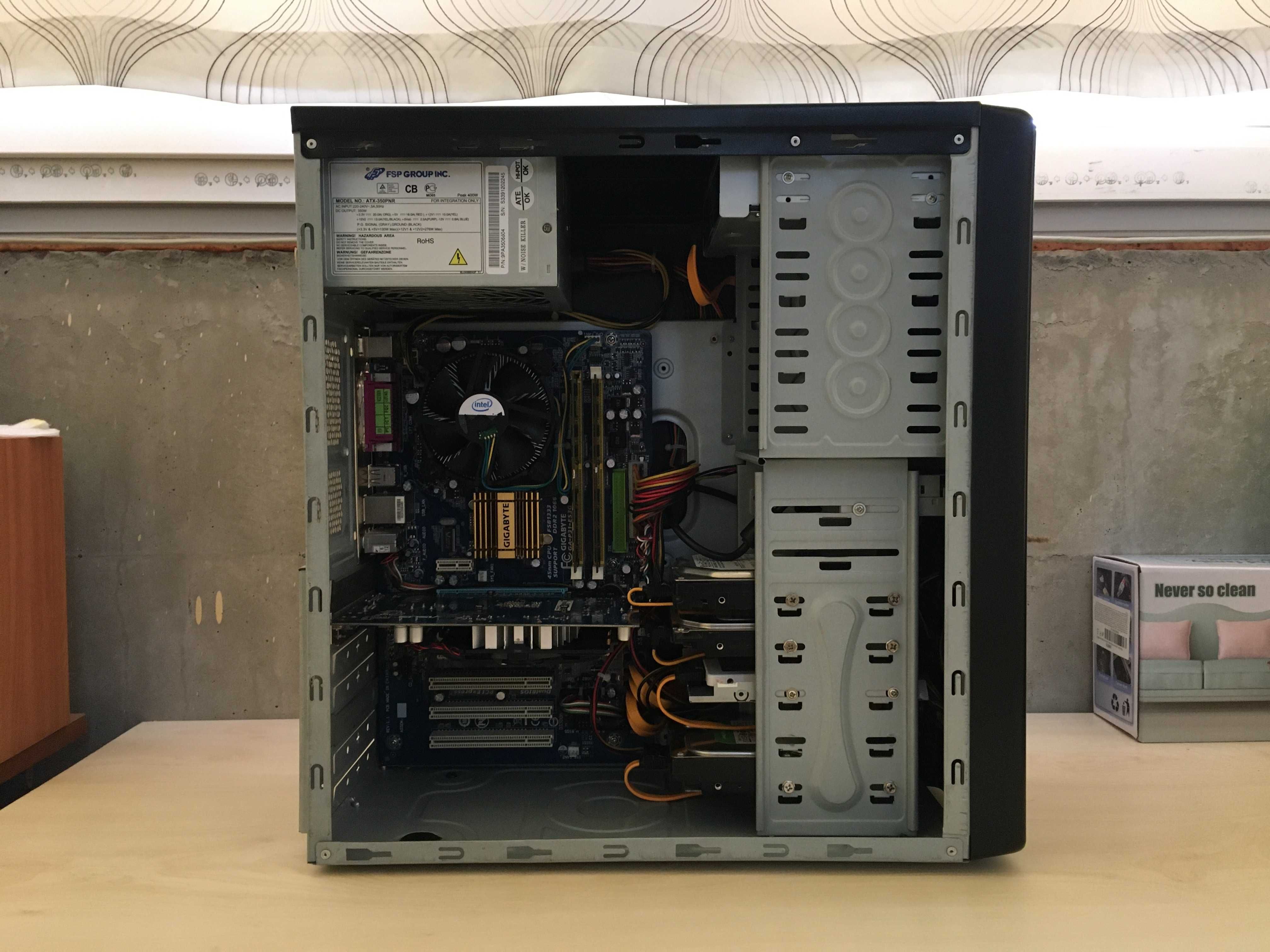 ПК Intel C2D E8500 3.16GHz, RAM 4Gb, SSD 128Gb, GeForce 440 1Gb, W10