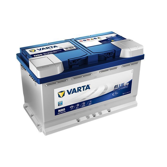 Akumulator 80 Ah VARTA EFB N80