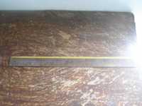 regua antiga 50 cm , em madeira