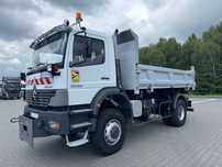 Mercedes-Benz Atego1828 4x4 HYDROBURTA 3W CZOŁOWNICA  Mały przebieg,zadbany