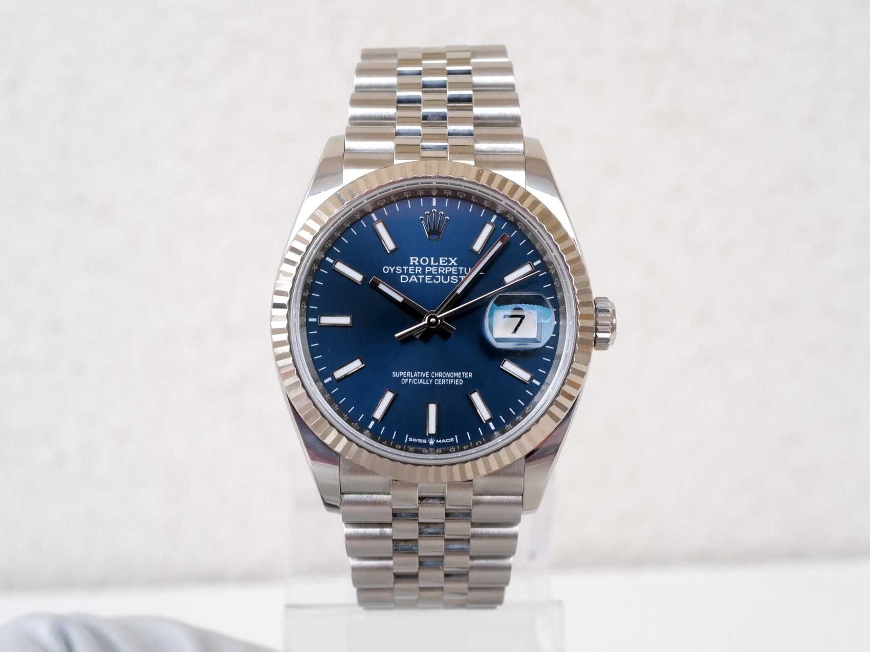 Rolex Datejust 36mm Jubilee Blue Dial