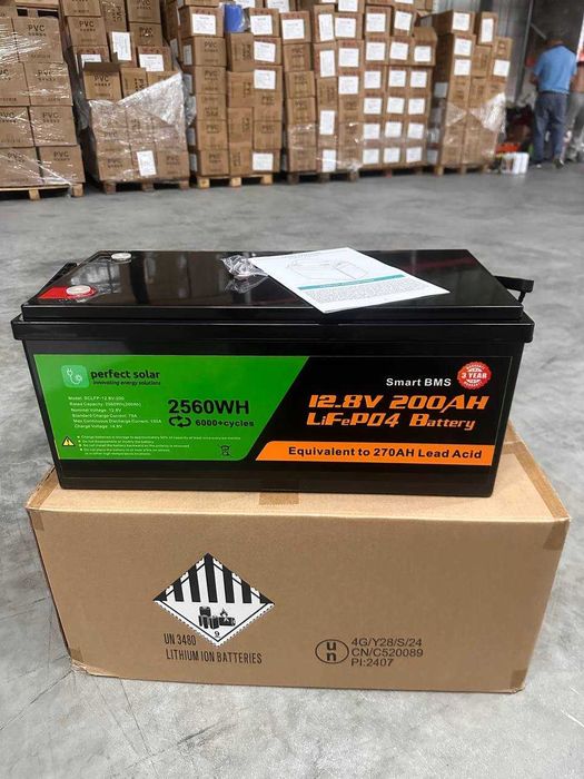 Акумулятор LiFePO4 12.8V/200Ah ОПТ, Роздріб