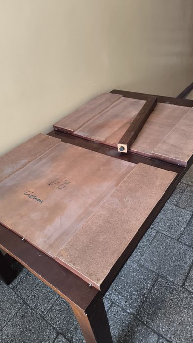 Stół masywny cięzki rozkładany 150x90