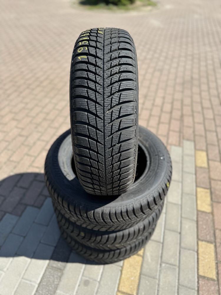 Komplet opon zimowych 195/65/15 BRIDGESTONE Demo/Nowe F-Vat