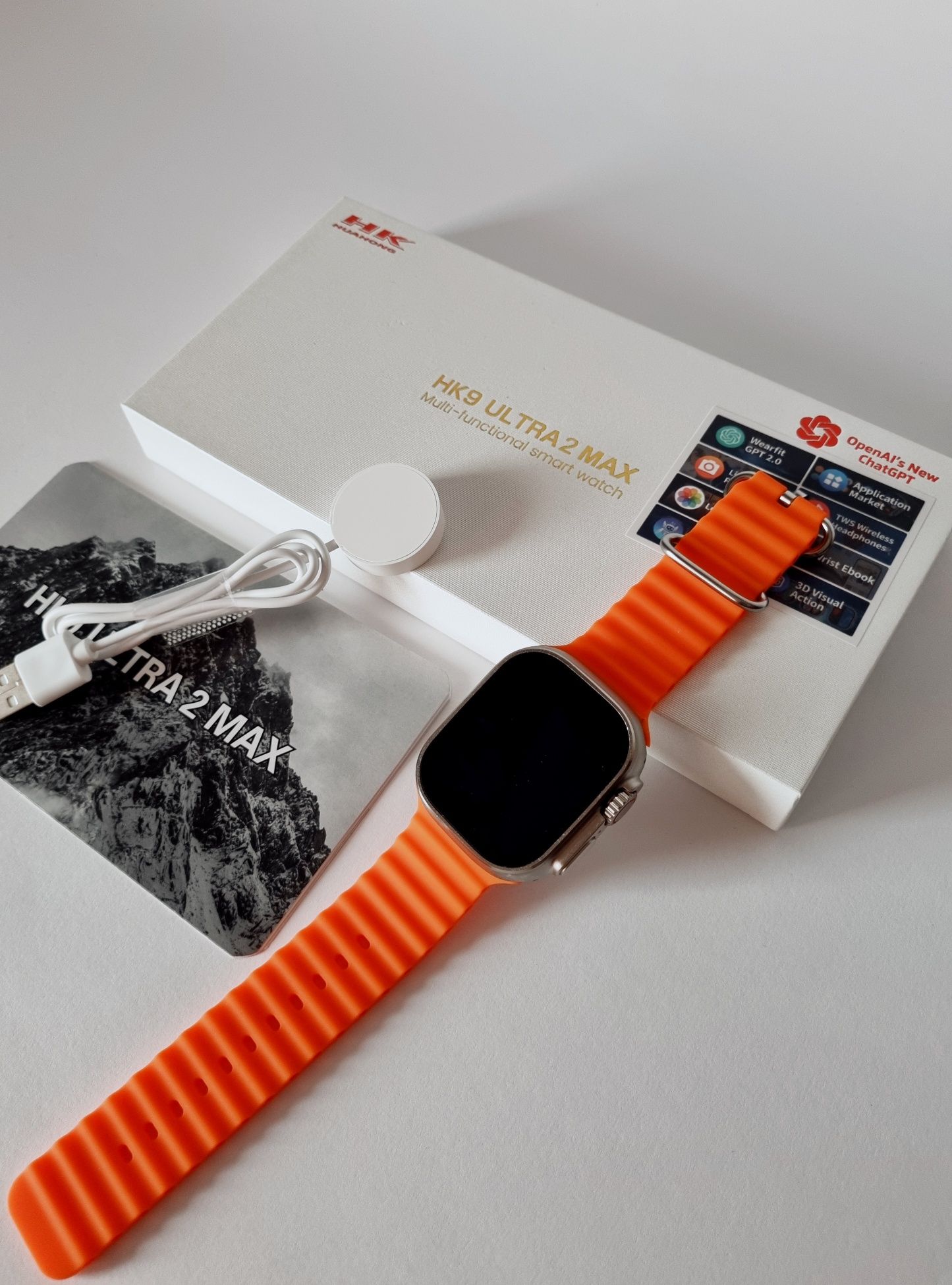 Smartwatch HK9 Ultra 2 Max wersja 2024