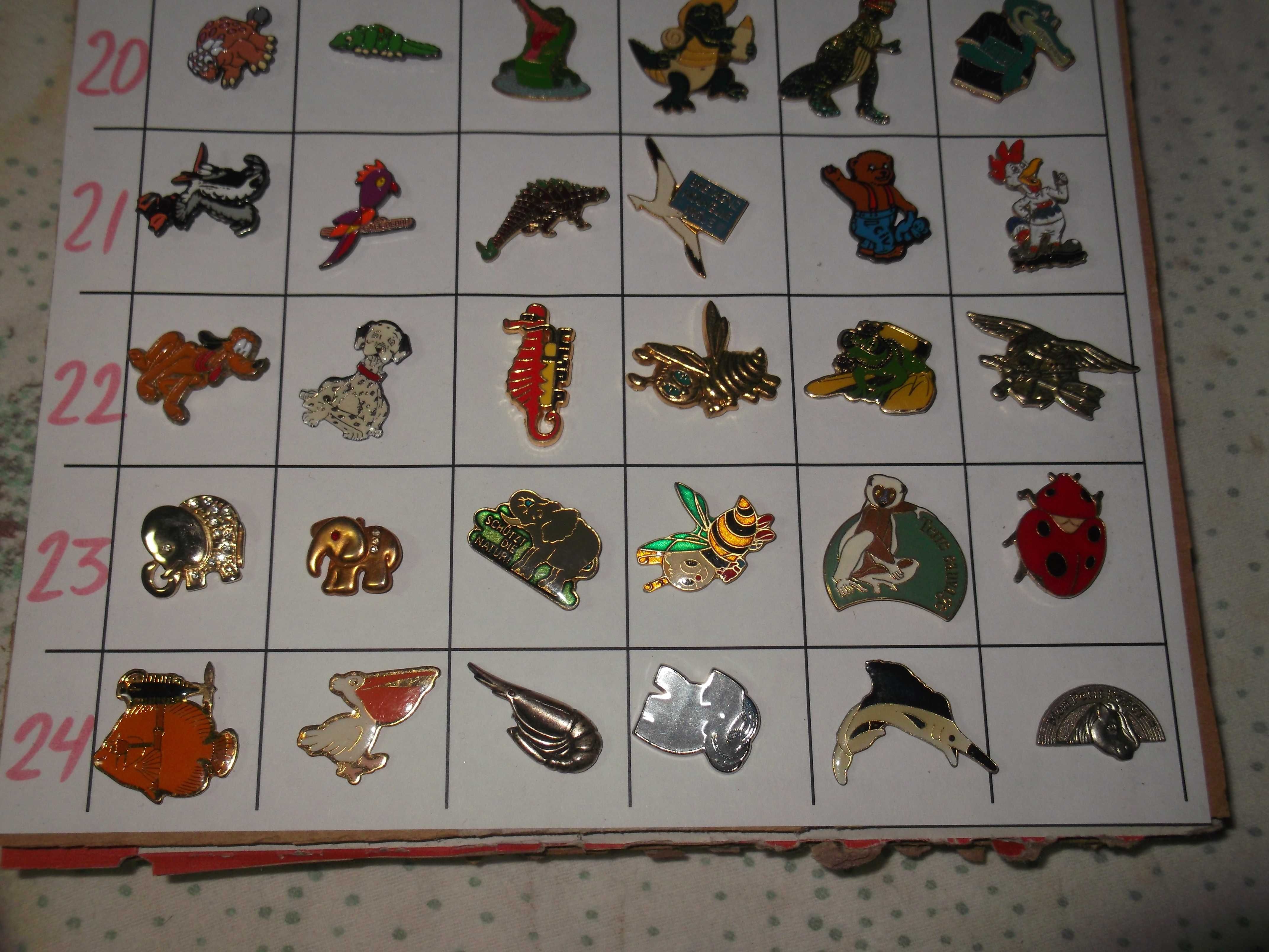 (O) Pins de Animais