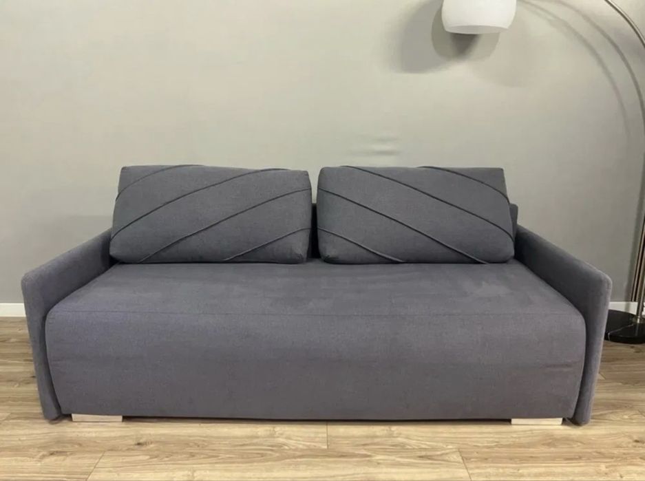Kanapa rozkładana z poduszkami sofa • Wyprana • Dostawa okazja !!!
