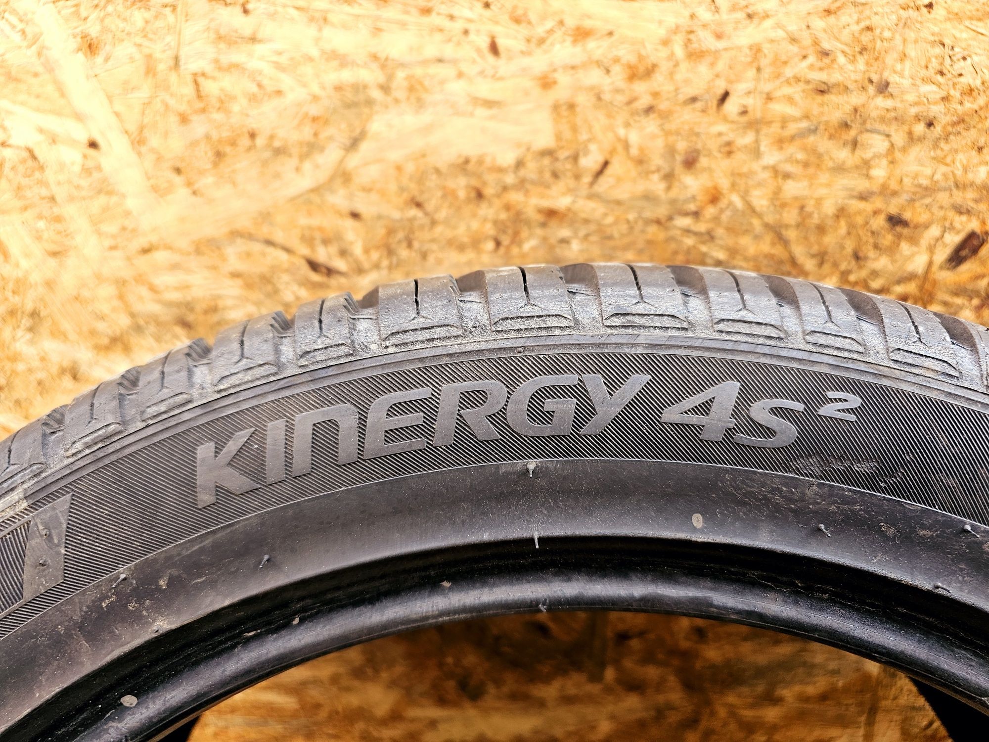 BDB Stan!!  7mm. 225/45 r17 Hankook Kinergy 4S.  Całoroczne.  3419