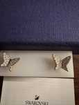 Kolczyki Swarovski motyl kolekcja Idyllia Lillia