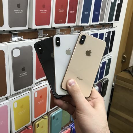 iPhone XS Max 64gb neverlock gold/space gray/silver, гарантия/обмен