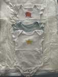 Pack 3 bodys bebe zippy tamanho 12-18 meses