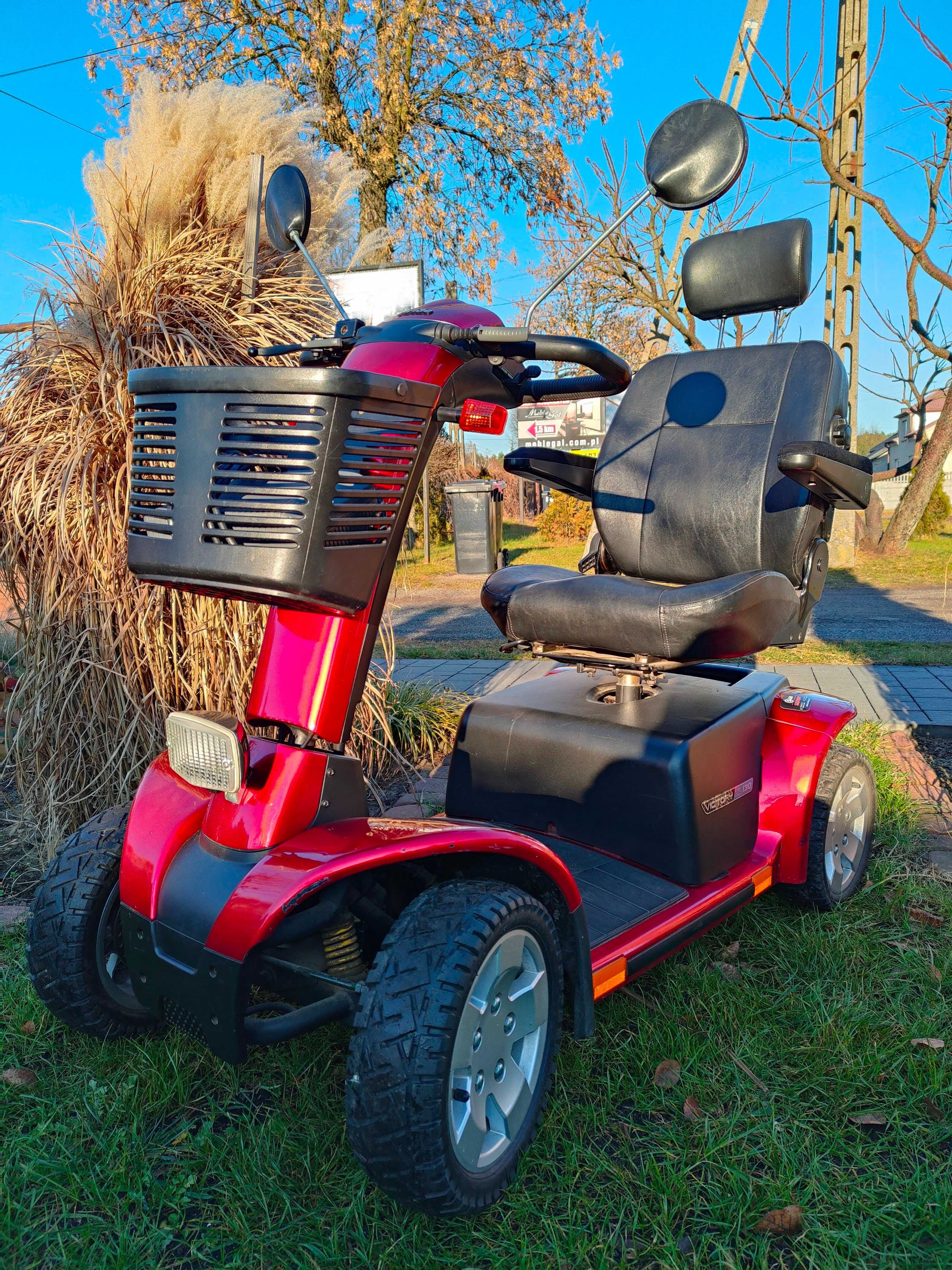 Skuter inwalidzki Pride Victory XL 130 duży, dla seniora