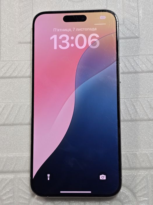 Iphone 15 pro max 256gb White Titanium