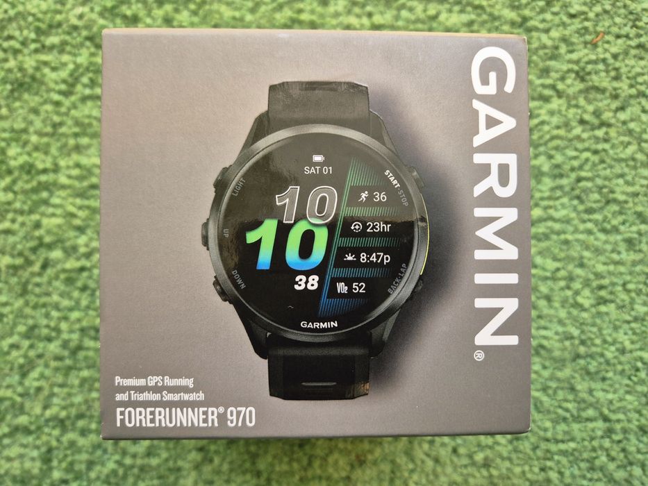 Годинник Garmin Forerunner 970 Carbon Grey  (010-02969-10)