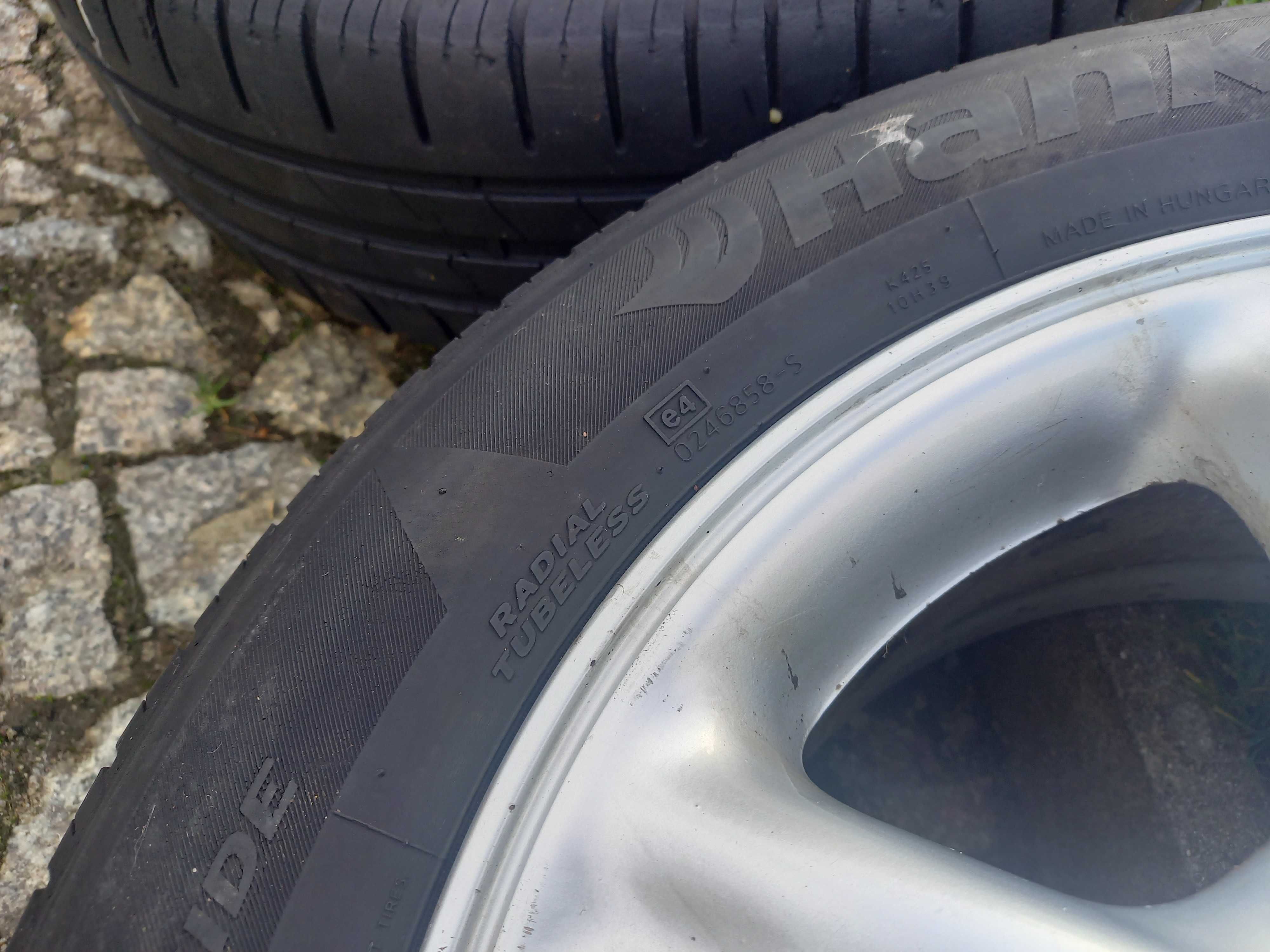 Alufelgi + opony letnie Hankook 195/60r15 88H do Toyoty