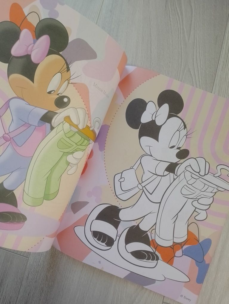 Minnie Mouse kolorowanka Multicolor+ markery